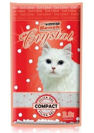 BENEK Super Crystal Compact bentonitové stelivo hvězdný prach 7,6l