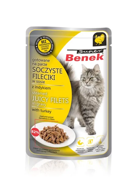 BENEK Super filé v omáčce s krůtou 85 g