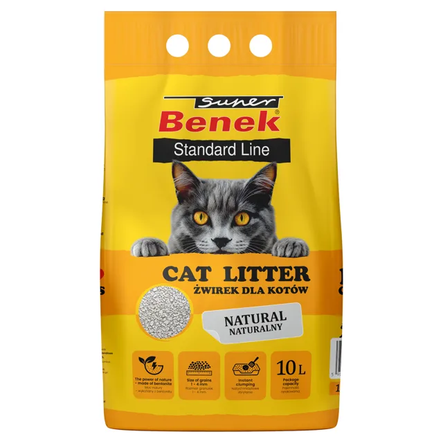 Benek Super Natural - 10 l (cca 8 kg)