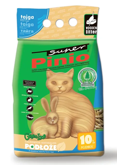 BENEK Super Pinio Dřevěné stelivo Tajga 10L