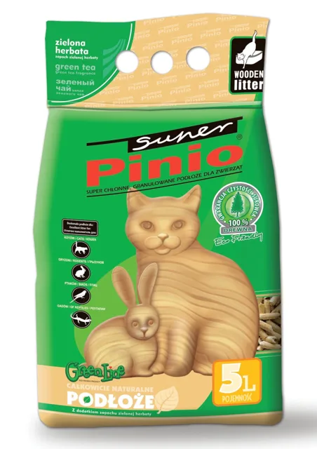 BENEK Super pinio Kočkolit  zelený čaj 5l
