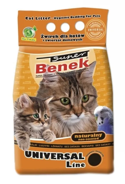 BENEK Super Universal Natural Bentonitové stelivo 25l