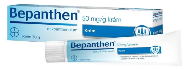 Bepanthen Derm zklidňující krém na hojení popálenin a jiných poranění 30 g