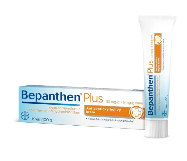 Bepanthen Plus 500 mg/g+5 mg/g crm. 1 x 100 g