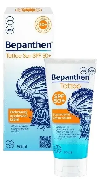 Bepanthen Tattoo Sun opalov. krém SPF50+ 50 ml