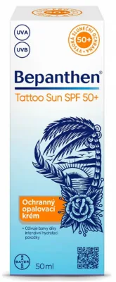 Bepanthen Tattoo Sun opalov. krém SPF50+ 50 ml