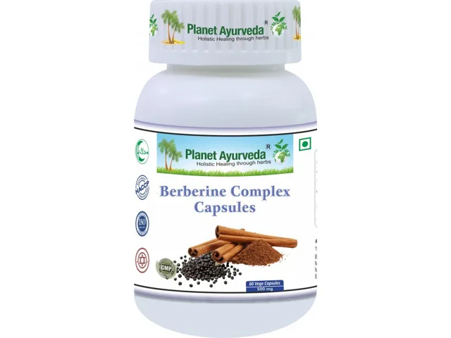 Berberin Complex – 500 mg, 60 kapslí