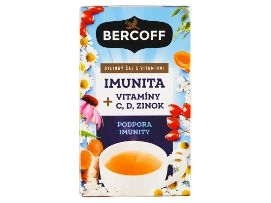 Bercoff Imunita bylinný čaj s vitamíny 16 ks