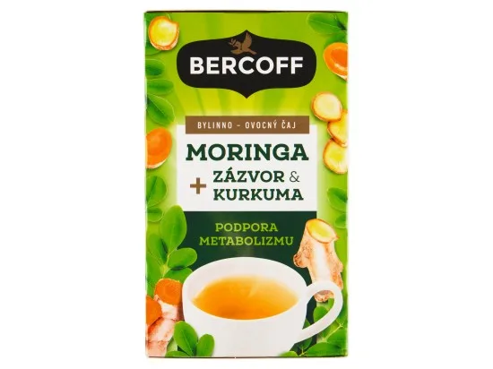 Bercoff Moringa bylinno-ovocný čaj 16 ks