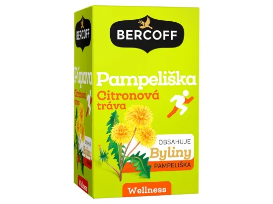 Bercoff Wellness Pampeliška citronová tráva 15 ks