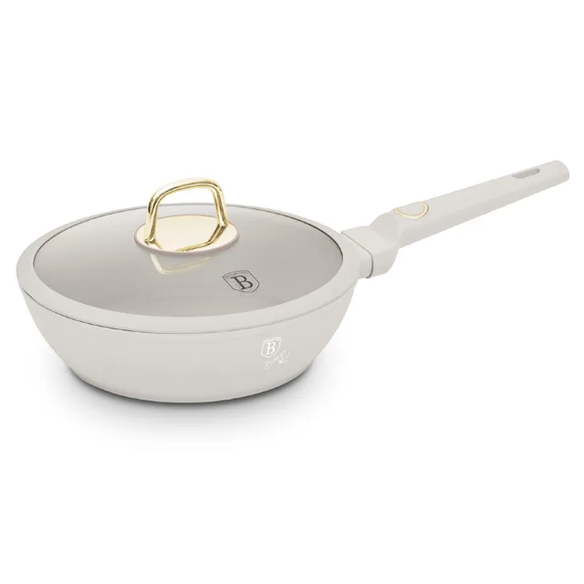 Berlingerhaus Pánev hluboká s titanovým povrchem a poklicí 24 cm Sahara Collection