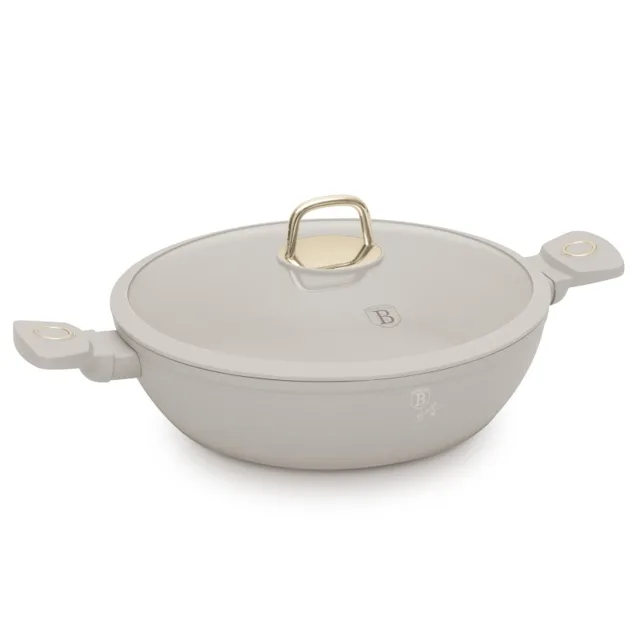 Berlingerhaus Pánev s titanovým povrchem a poklicí 30 cm Sahara Collection