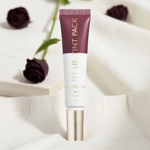 BERRISOM - My Lip Tint Pack 04 Brick Rose - Zabarvený, slupovací tint na rty - 15 g