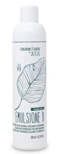 BES Colour Lock Emulze D New 300ml - Rozčesávácí a uzavírací emulze