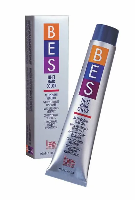 BES HiFi Hair Color 100ml - Barva na vlasy BES Hi-Fi - Barva na vlasy: 1.90 - černá modrá