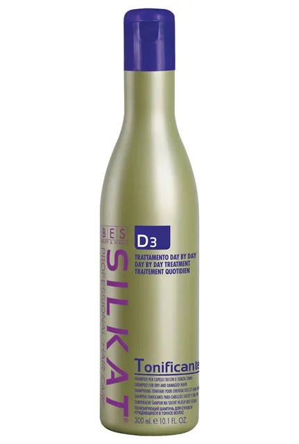 BES Silkat Tonificante Shampoo D3 300ml - Šampon k regeneraci narušených suchých vlasů
