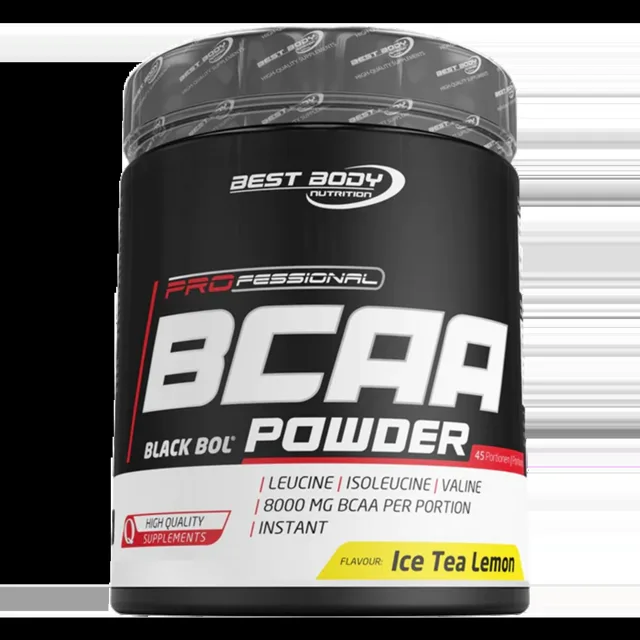 Best Body Professional BCAA powder 450g - ledový citronový čaj