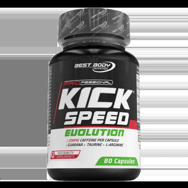 Best Body Professional Kick speed evolution - 80 kapslí