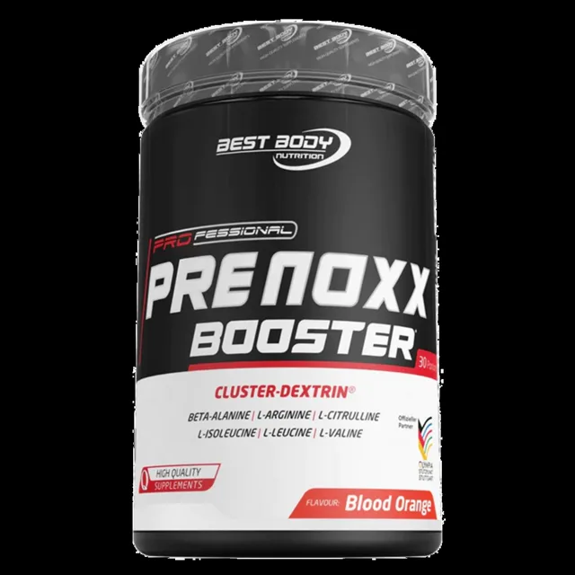 Best Body Professional Pre Noxx preworkout booster 600g - krvavý pomeranč