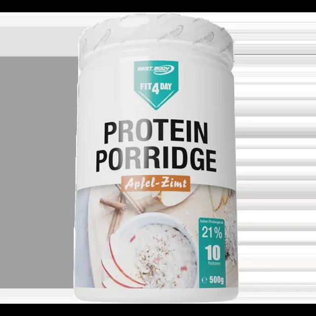 Best Body Protein porridge 500g - jablko, skořice