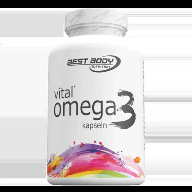 Best Body Vital Omega 3 - 120 kapslí