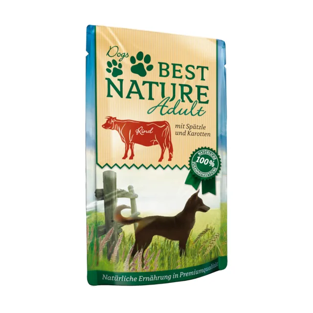 Best Nature Adult Dog 12 x 150 g - drůbež & ananas