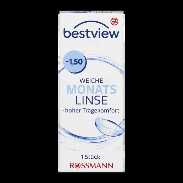 Best View Měsíční kontaktní čočky -1,50