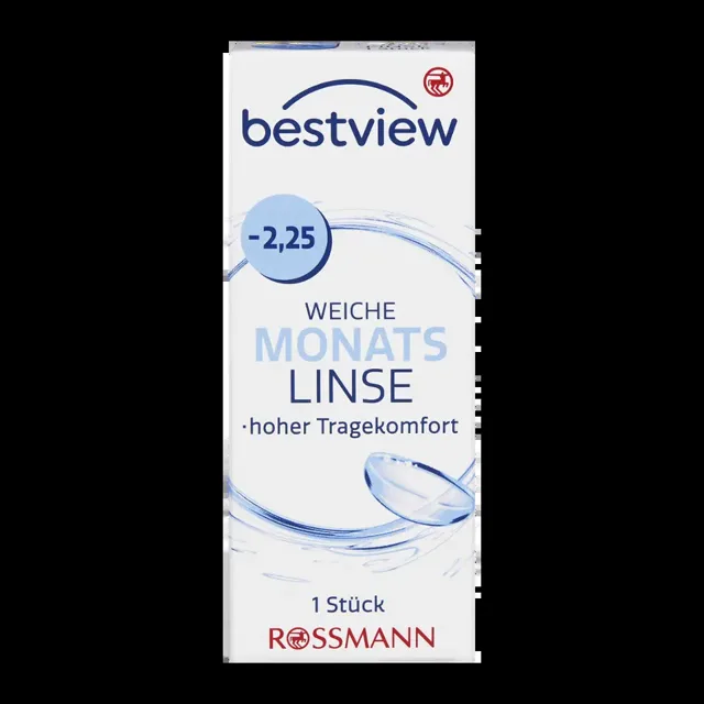 Best View Měsíční kontaktní čočky -2,25