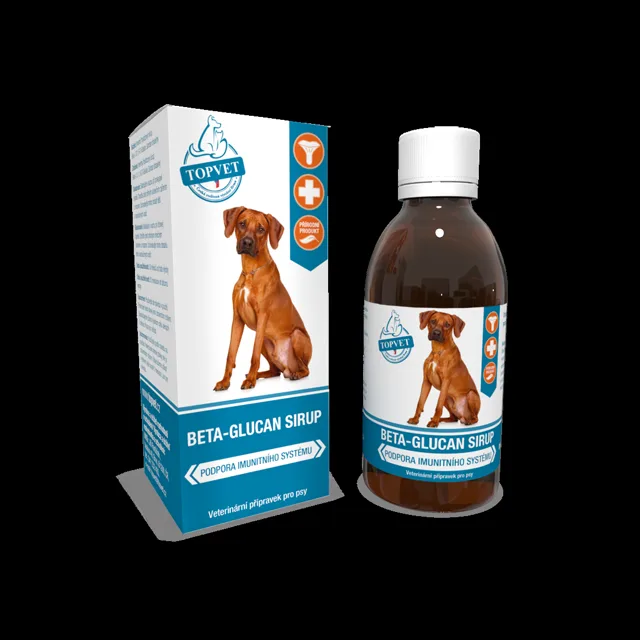 Beta-Glucan sirup pro psy 200 ml – Green idea