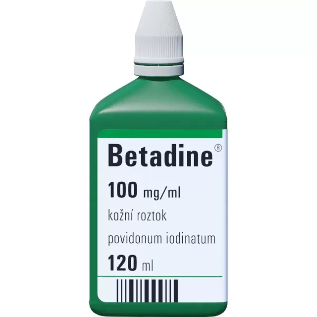 Betadine kožní roztok 120ml
