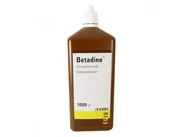 Betadine kožní roztok chirurgický 1000ml
