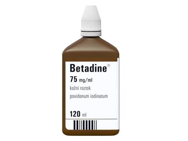 Betadine kožní roztok chirurgický 120ml