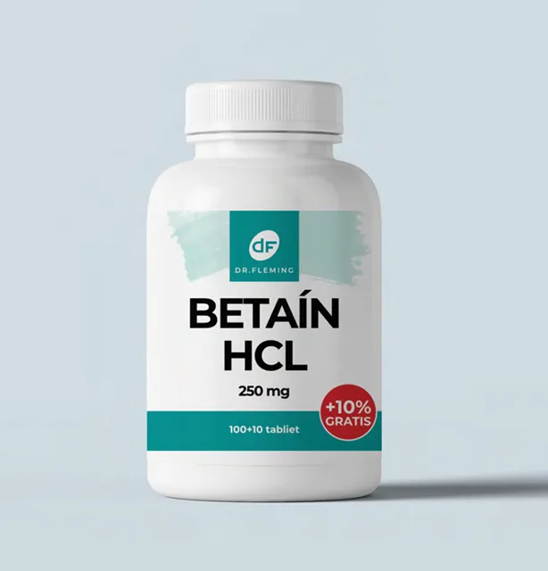 Betaín HCl - 110 tablet - Dr. Fleming
