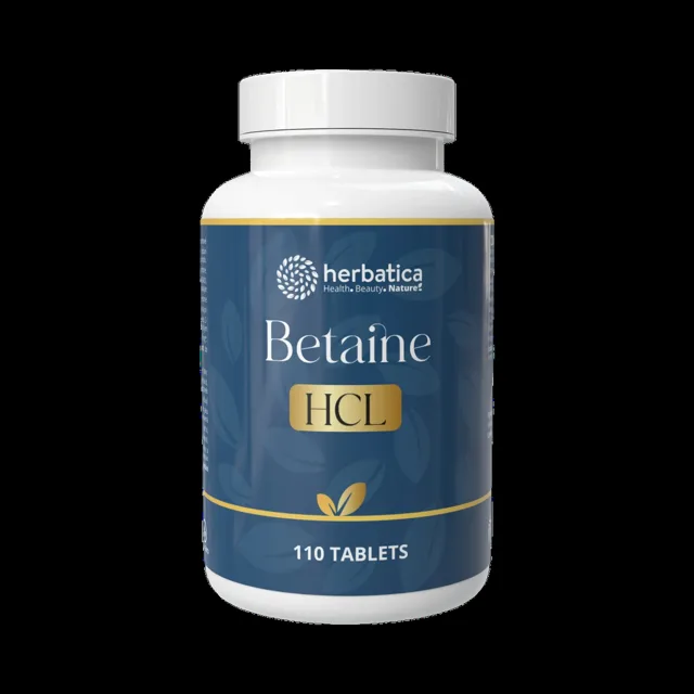 Betaín HCL - 110 tablet - Herbatica