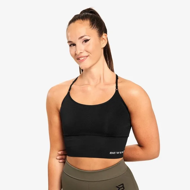 Better Bodies Better Bodies podprsenka Astoria Seamless Black, L, černá