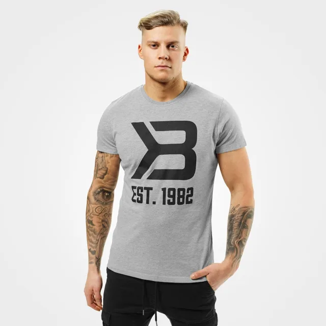 Better Bodies Better Bodies Washington Tee, XL, šedá