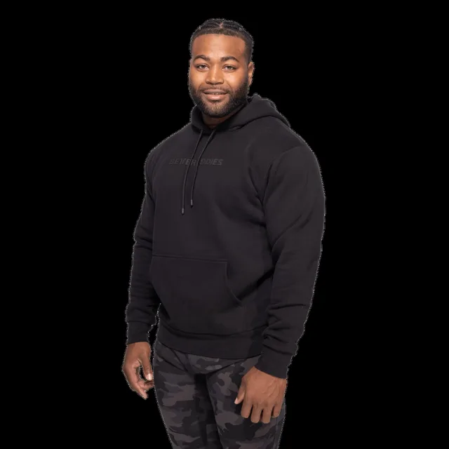 Better Bodies Logo Hoodie Black