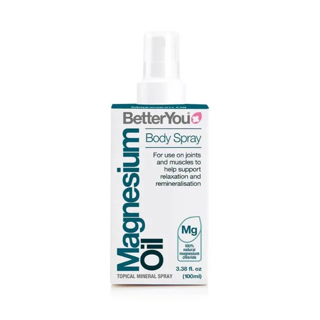 BetterYou Magnésiový olej - tělový sprej, 100 ml