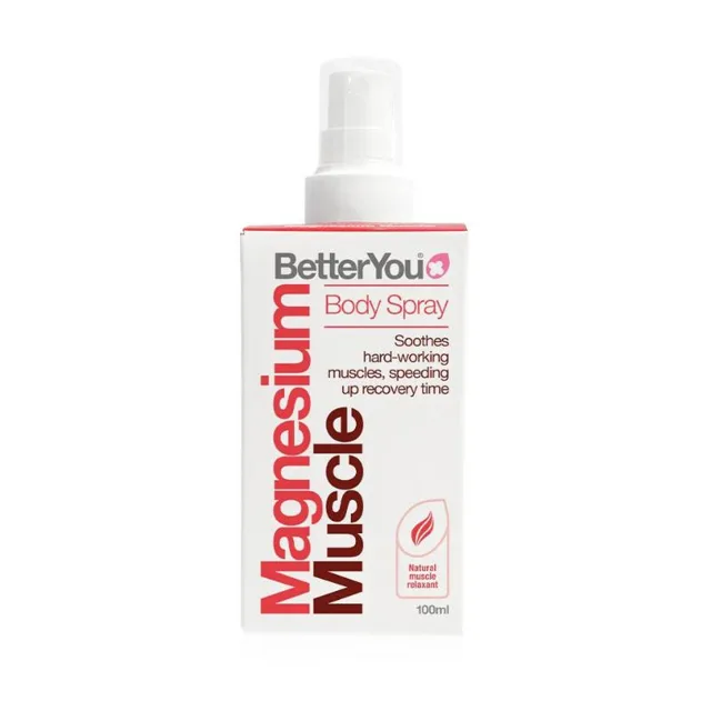 BetterYou Magnesiový tělový sprej pro zotavení svalů, 100 ml