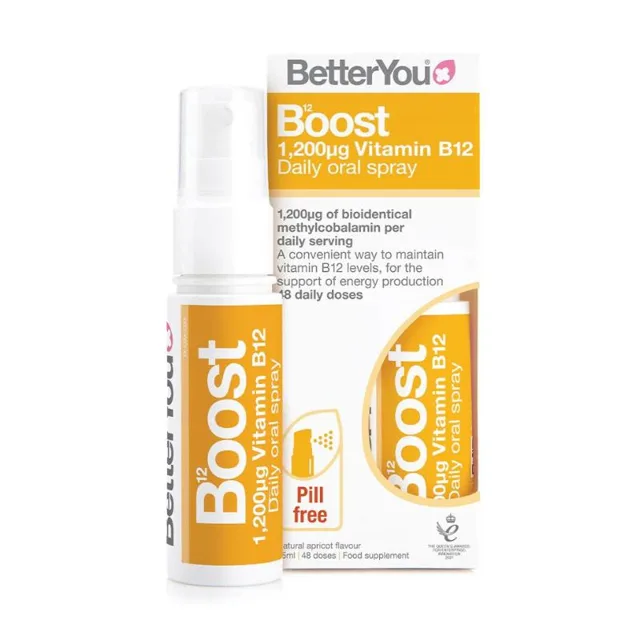 BetterYou Vitamín B12 300µg ve spreji (Methylcobalamin) 25ml