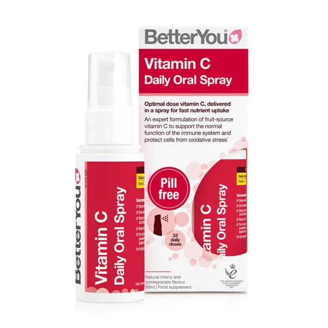 BetterYou Vitamin C ve spreji 120mg, 50 ml