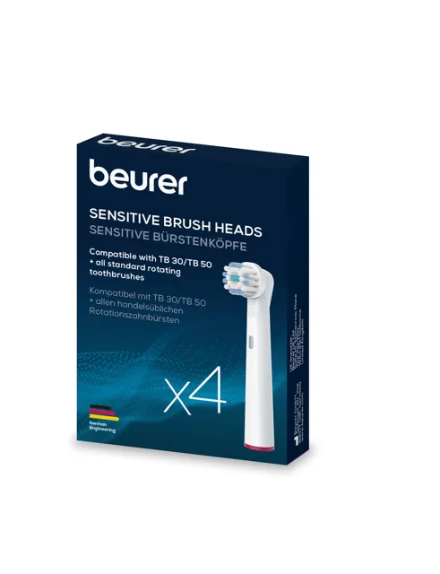 Beurer Náhradní kartáčkové hlavice Sensitive 4 ks