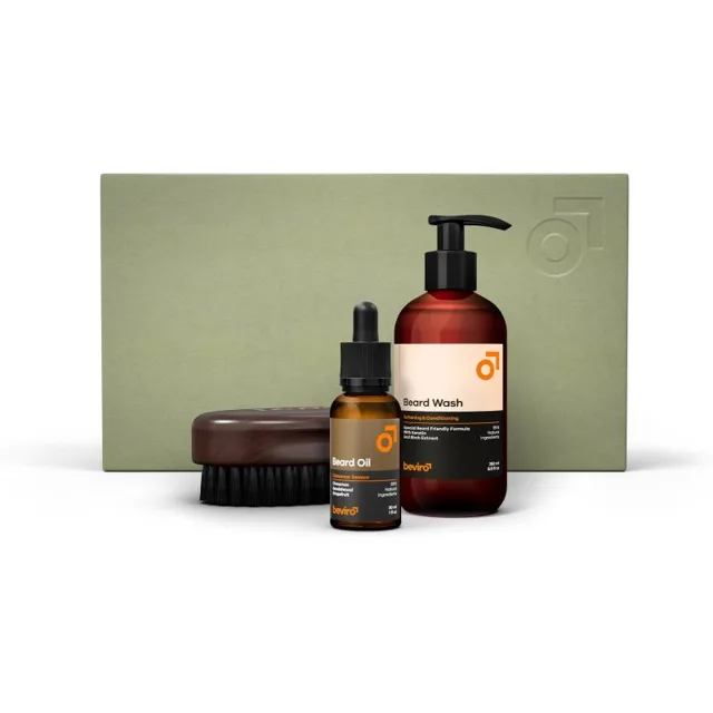 Beviro Cinnamon Season Beard Care Kit dárková sada na vousy