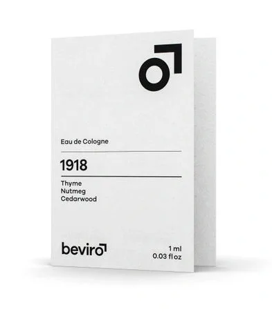 Beviro kolínská voda pánská 1918 1 ml tester