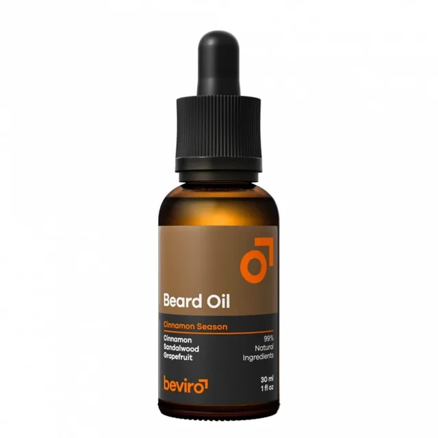 Beviro olej na vousy Cinnamon Season 30 ml