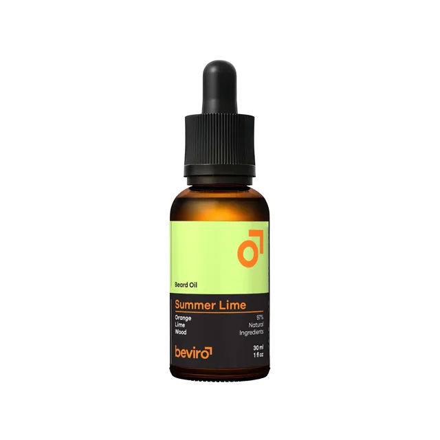 Beviro Olej na vousy Summer Lime (Beard Oil) 30 ml