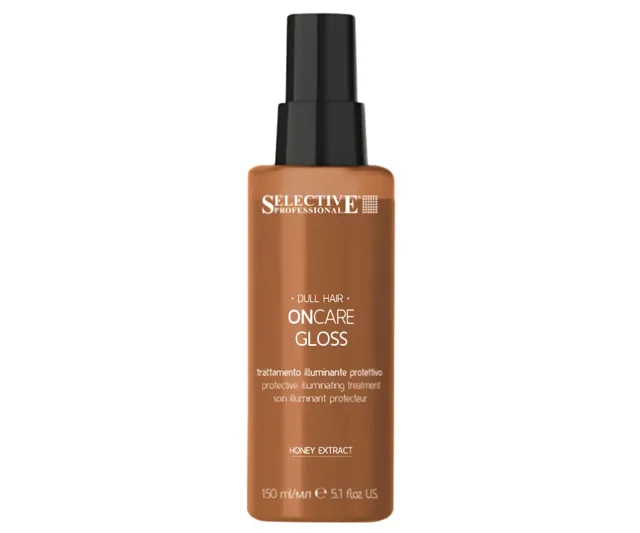 Bezoplachový krémový sprej pro vlasy namáhané sluncem Selective Professional OnCare Gloss Protective Treatment - 150 ml + dárek zdarma