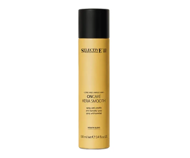 Bezoplachový sprej pro dlouhé a nepoddajné vlasy Selective Professional OnCare Kera Smooth Leave In Anti Humidity Spray - 100 ml + dárek zdarma