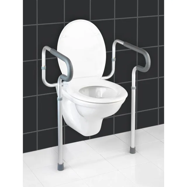 Bezpečnostní madla k WC s nastavitelnou výškou Secura