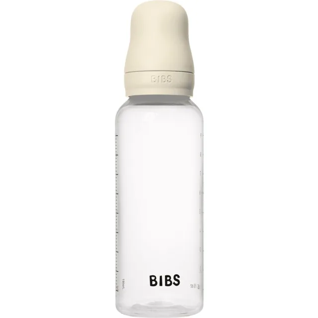 BIBS Anti-Colic Baby Bottle Latex antikoliková láhev s kaučukovou savičkou Ivory 1 ks